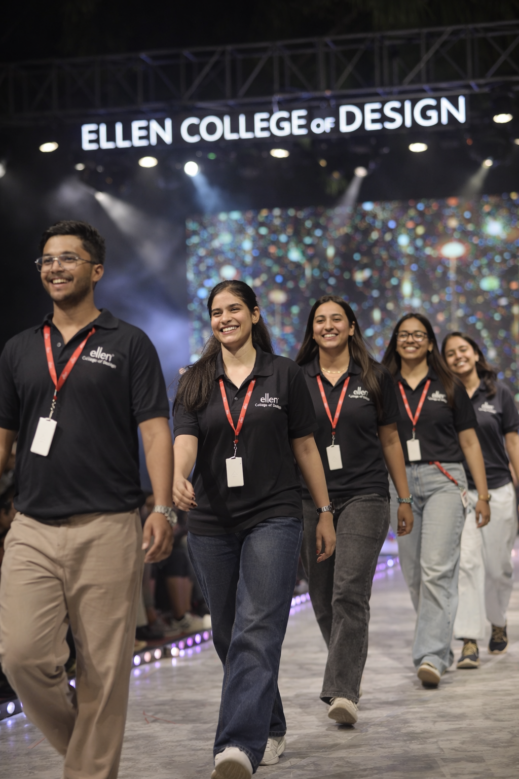 Students at Ellen College of Design