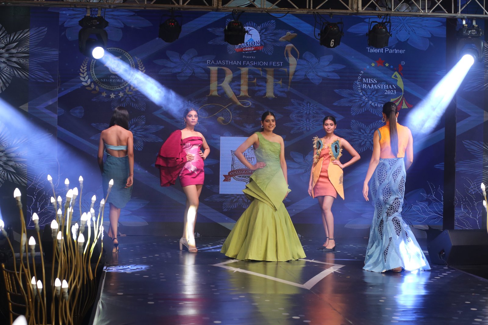 Spotlight on Talent: Ellenites Shine at the Rajasthan Fashion Fest